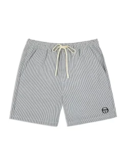 Sergio Tacchini Cosimo Oxford Shorts- Maritime Blue Sale