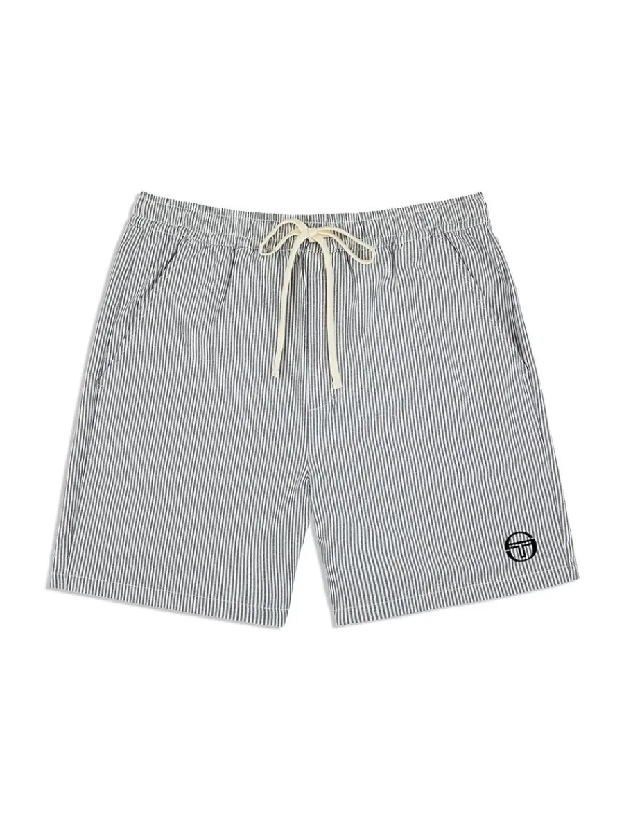 Sergio Tacchini Cosimo Oxford Shorts- Maritime Blue Sale