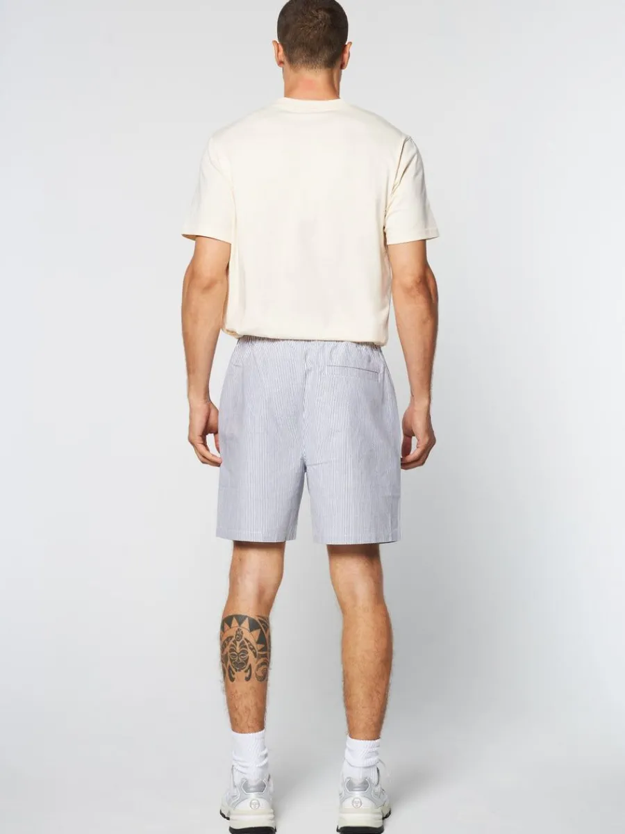 Sergio Tacchini Cosimo Oxford Shorts- Maritime Blue Sale