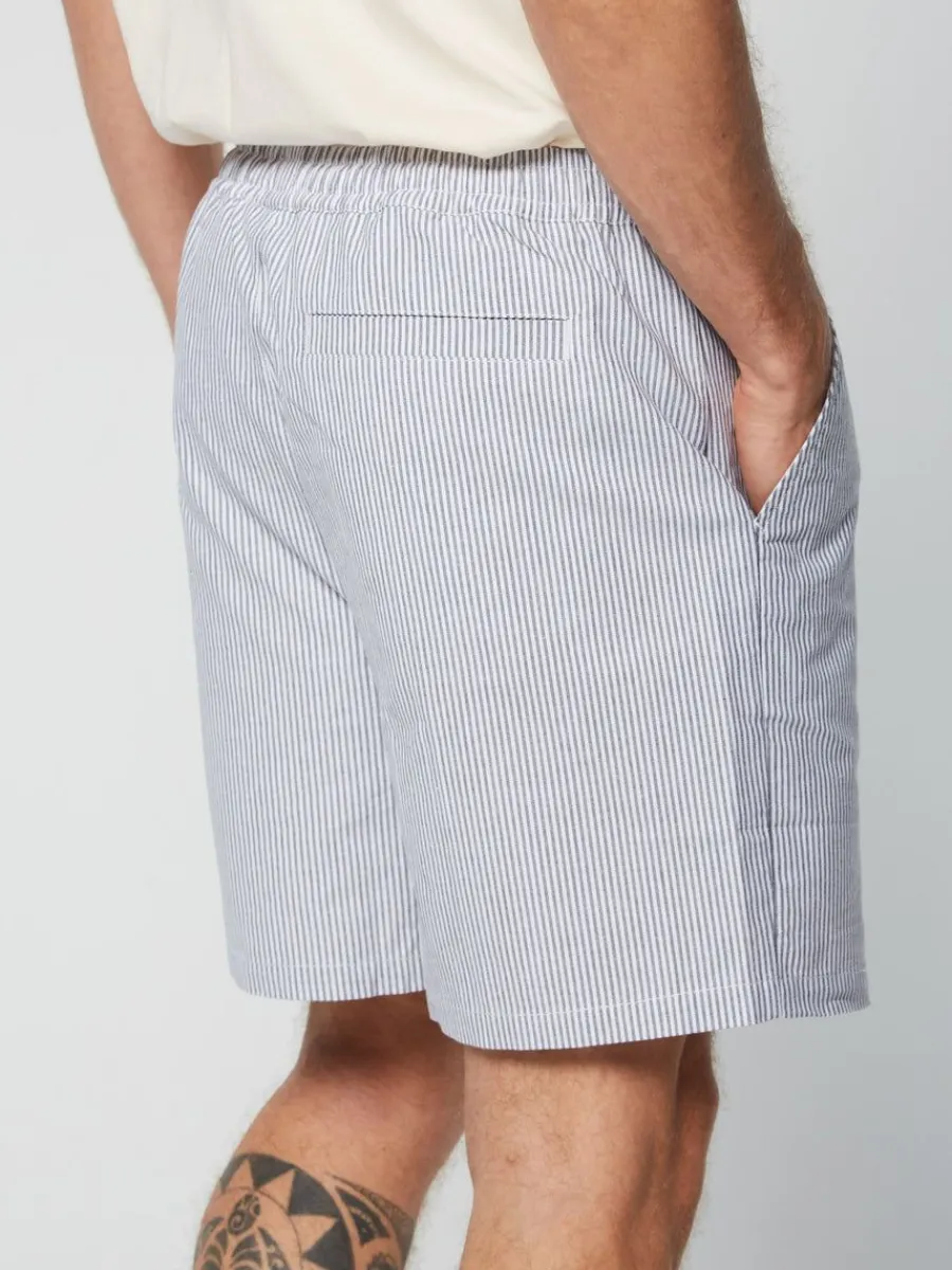 Sergio Tacchini Cosimo Oxford Shorts- Maritime Blue Sale