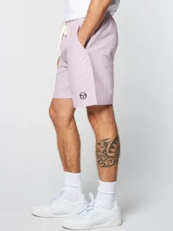 Sergio Tacchini Cosimo Oxford Shorts- Wild Rose Online
