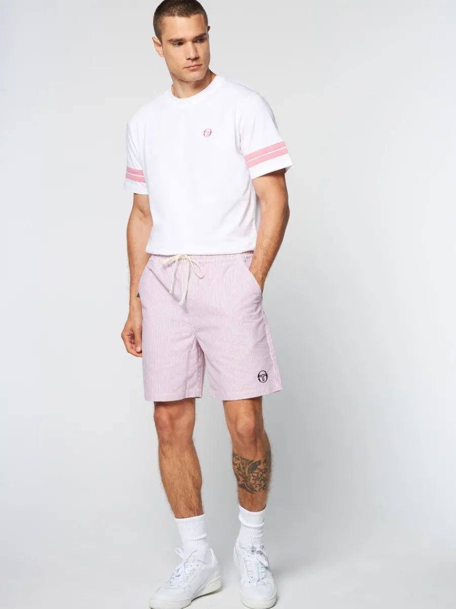 Sergio Tacchini Cosimo Oxford Shorts- Wild Rose Online