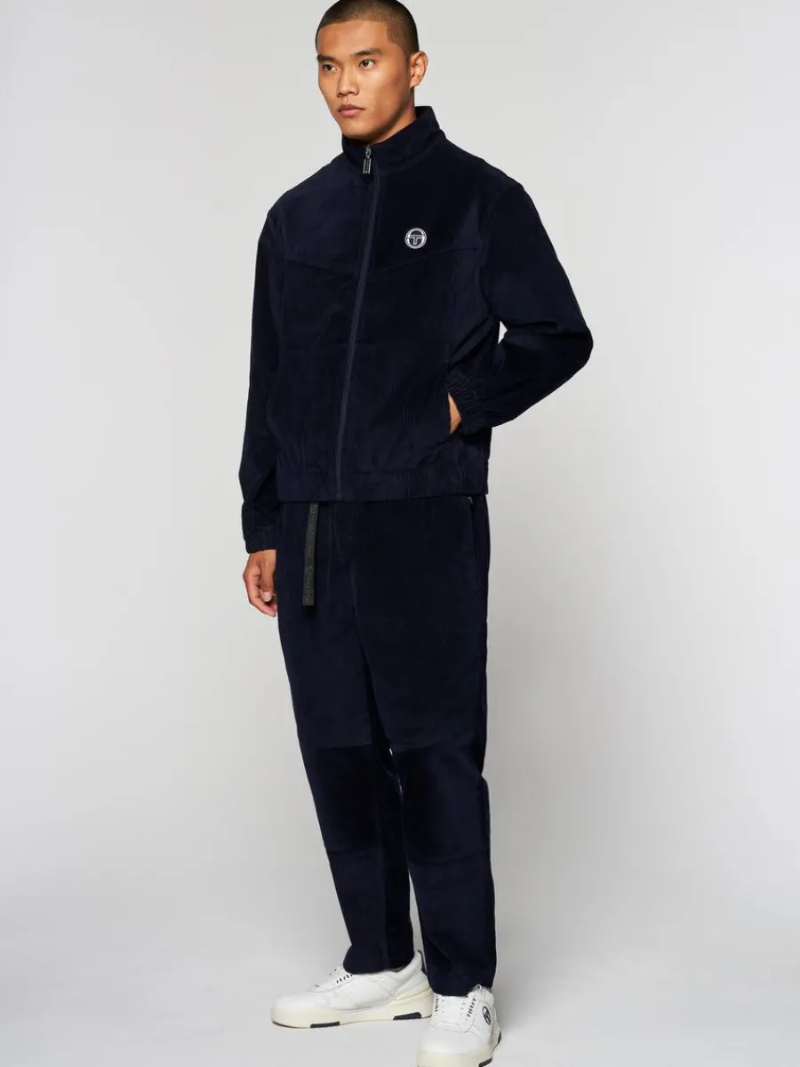 Sergio Tacchini Coste Zip-Up Jacket- Maritime Blue Discount