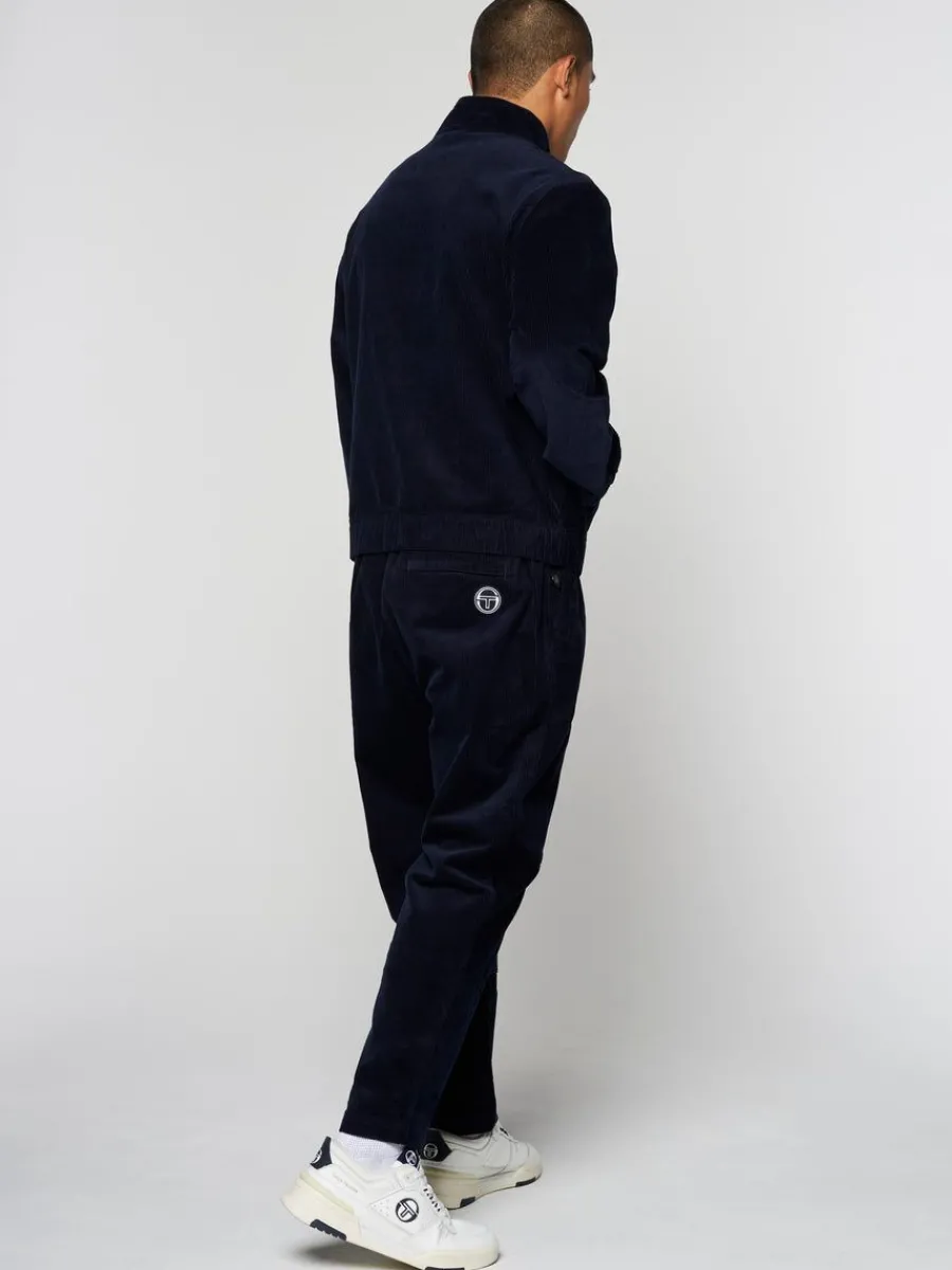 Sergio Tacchini Coste Zip-Up Jacket- Maritime Blue Discount