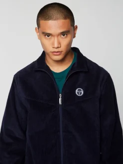 Sergio Tacchini Coste Zip-Up Jacket- Maritime Blue Discount
