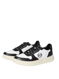 Sergio Tacchini Court Classic Mp Sneaker- Antique White/ Seedpearl/ Raven Best