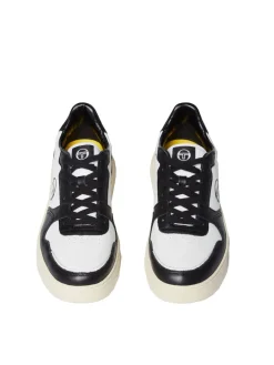 Sergio Tacchini Court Classic Mp Sneaker- Antique White/ Seedpearl/ Raven Best