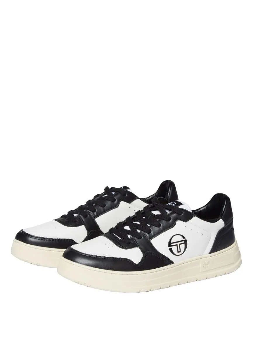 Sergio Tacchini Court Classic Mp Sneaker- Antique White/ Seedpearl/ Raven Online