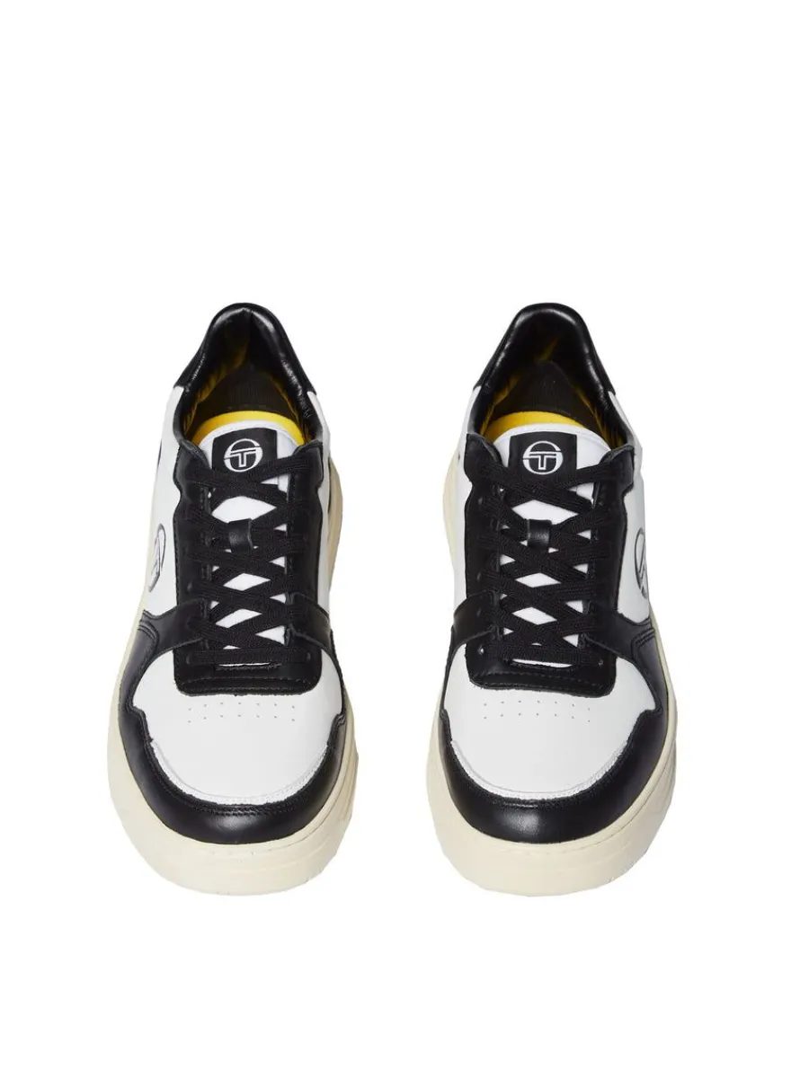 Sergio Tacchini Court Classic Mp Sneaker- Antique White/ Seedpearl/ Raven Online