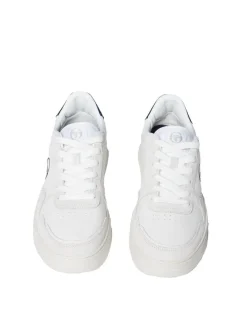 Sergio Tacchini Court Classic Mp Sneaker- White/ Antique White/ Maritime Blue Outlet