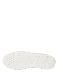 Sergio Tacchini Court Classic Mp Sneaker- White/ Tofu/ Ponciana Red Clearance