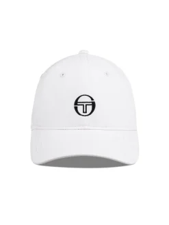 Sergio Tacchini Court Hat- Brilliant White Online