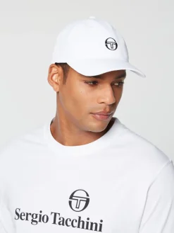Sergio Tacchini Court Hat- Brilliant White Online