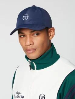 Sergio Tacchini Court Hat- Maritime Blue