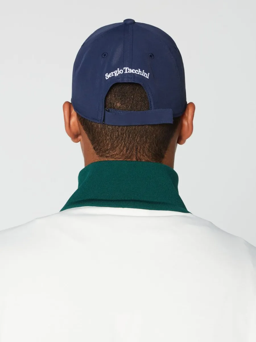 Sergio Tacchini Court Hat- Maritime Blue