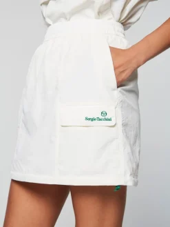 Sergio Tacchini Crew Woven Skirt- Gardenia Outlet