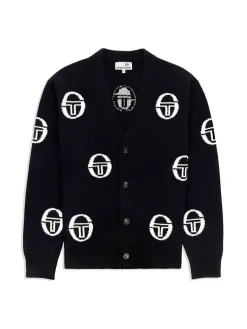 Sergio Tacchini Cucire Cardigan- Maritime Blue Best