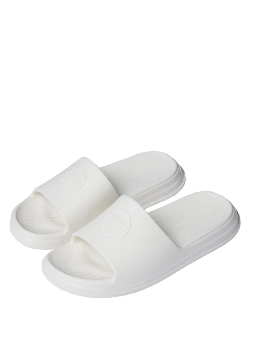 Sergio Tacchini Cup Slide- White Outlet