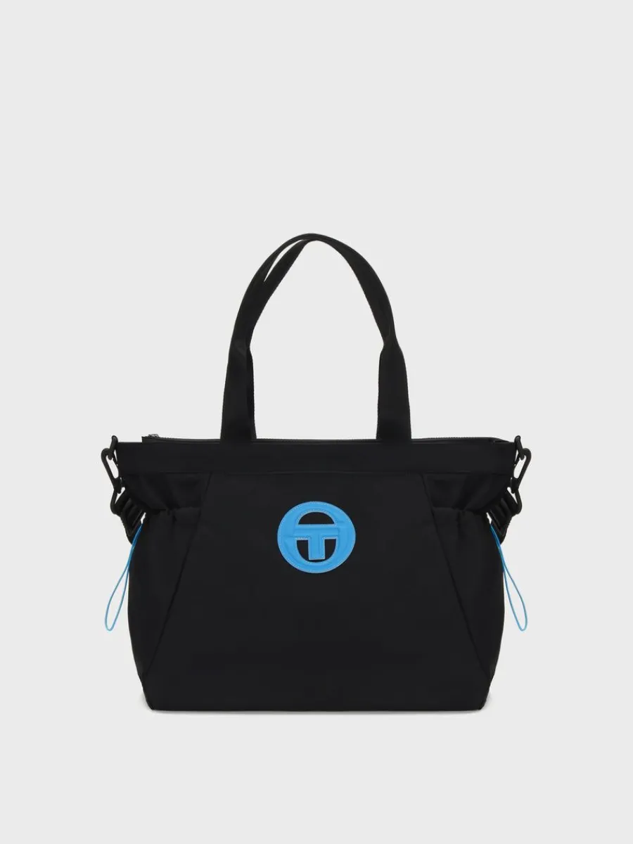 Sergio Tacchini Daily Tote Bag- Black Clearance