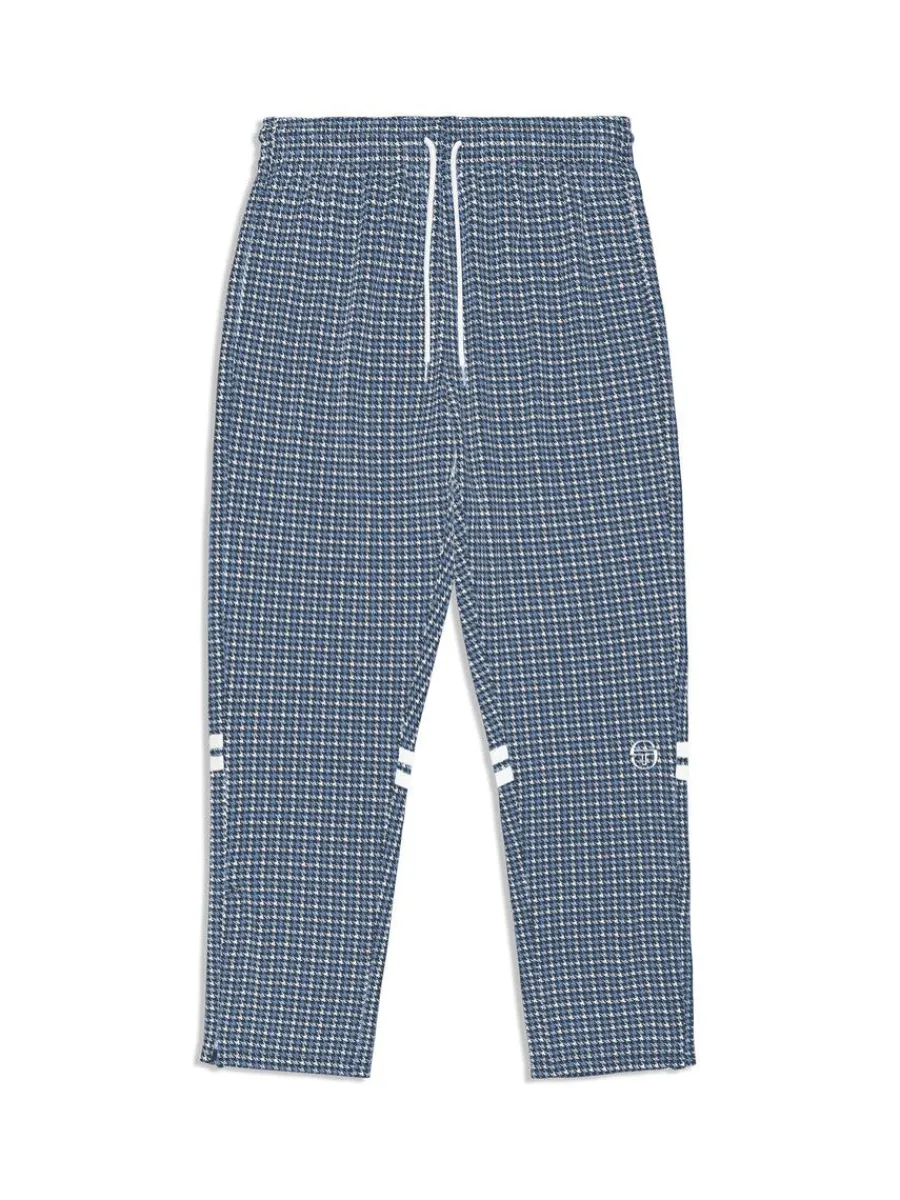 Sergio Tacchini Dallas Houndstooth Track Pant- Maritime Blue Outlet