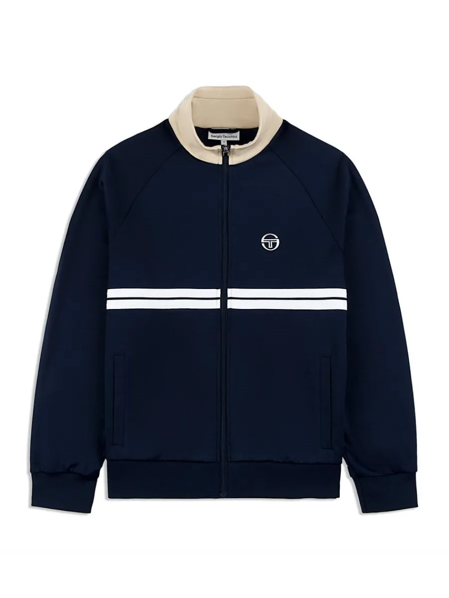 Sergio Tacchini Dallas Track Jacket Archivio- Maritime Blue/ Humus Sale