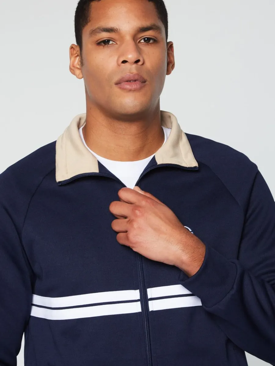 Sergio Tacchini Dallas Track Jacket Archivio- Maritime Blue/ Humus Sale