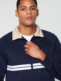 Sergio Tacchini Dallas Track Jacket Archivio- Maritime Blue/ Humus
