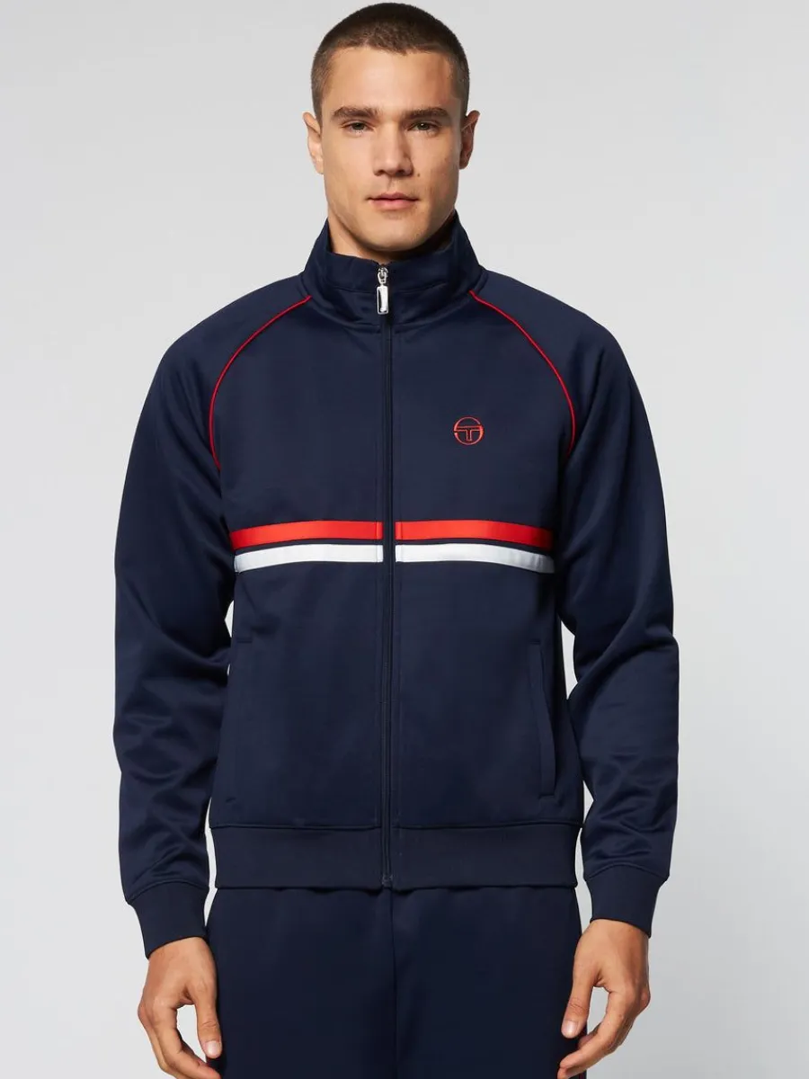Sergio Tacchini Dallas Track Jacket- Maritime Blue Online