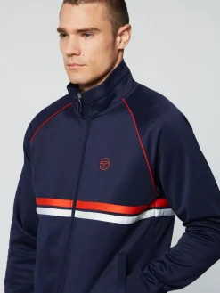 Sergio Tacchini Dallas Track Jacket- Maritime Blue Hot