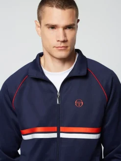 Sergio Tacchini Dallas Track Jacket- Maritime Blue Hot