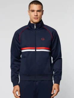 Sergio Tacchini Dallas Track Jacket- Maritime Blue Best