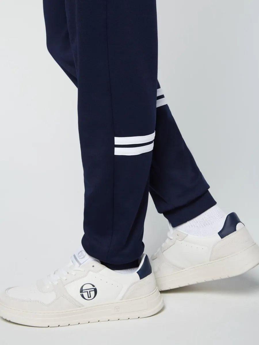 Sergio Tacchini Dallas Track Pant Archivio- Maritime Blue/ White