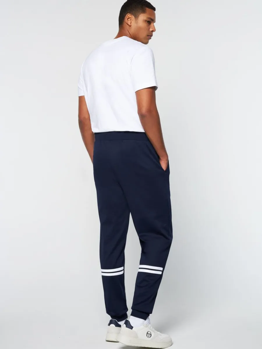Sergio Tacchini Dallas Track Pant Archivio- Maritime Blue/ White