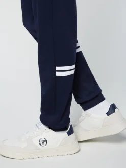 Sergio Tacchini Dallas Track Pant Archivio- Maritime Blue/ White