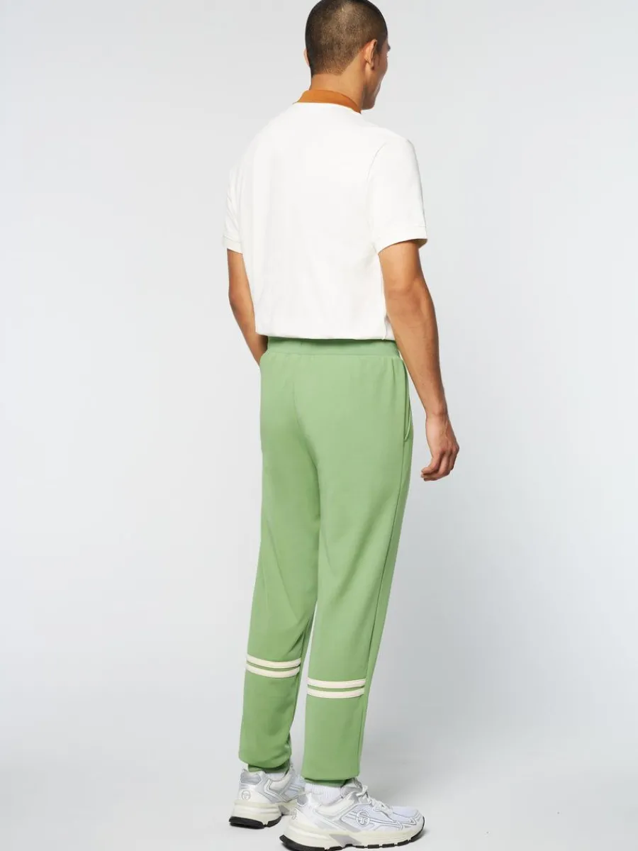 Sergio Tacchini Dallas Track Pant Archivio- Jade Green/ Pearl Ivory Sale