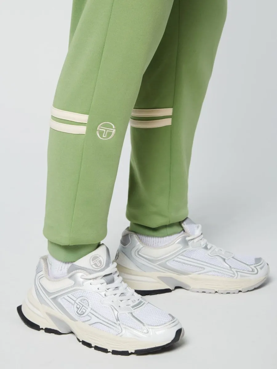 Sergio Tacchini Dallas Track Pant Archivio- Jade Green/ Pearl Ivory Sale