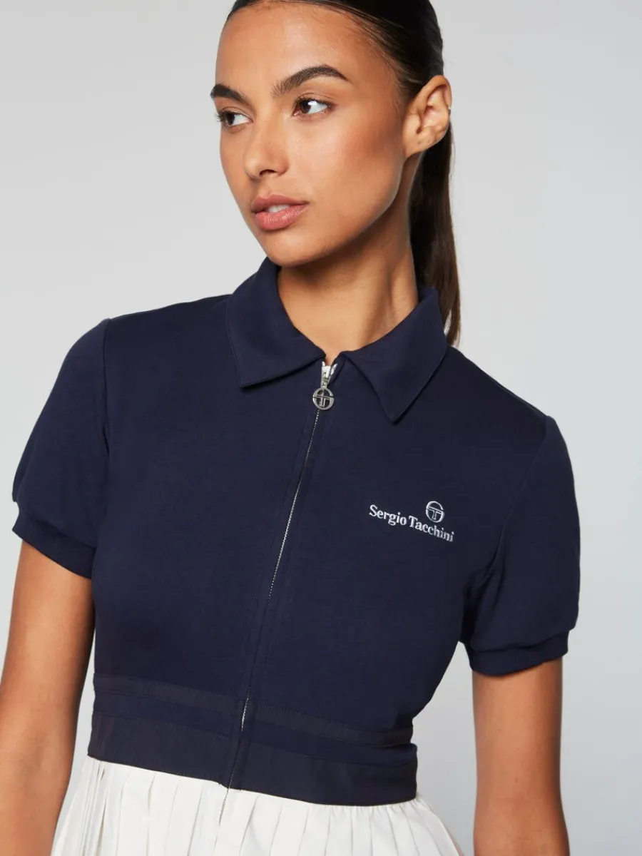 Sergio Tacchini Damarindo Dress- Maritime Blue/ White Outlet