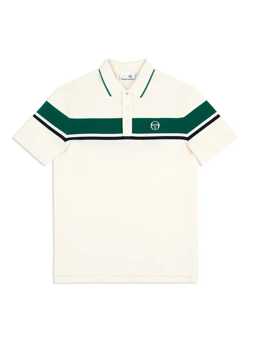 Sergio Tacchini Damarindo Polo Archivio- Gardenia Clearance