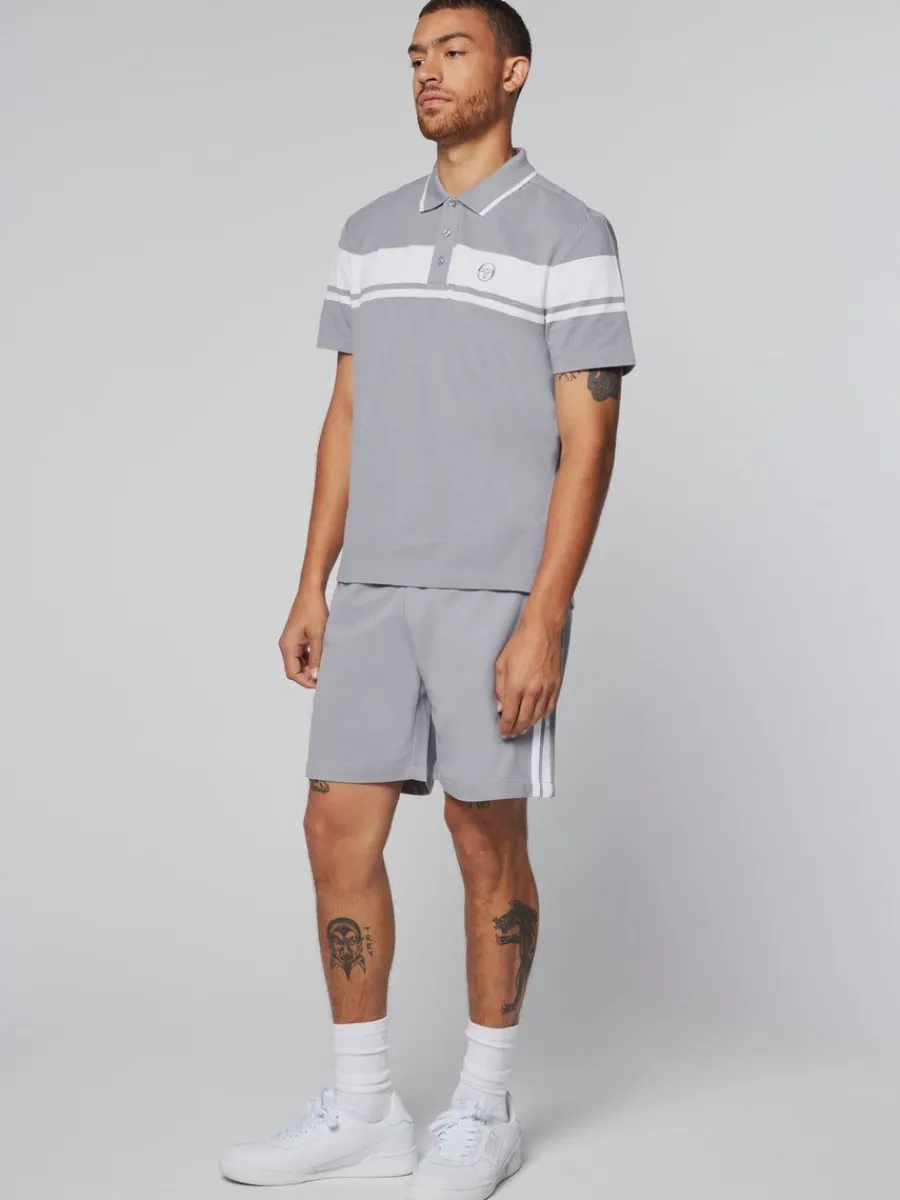 Sergio Tacchini Damarindo Polo- Sleet/ White Outlet