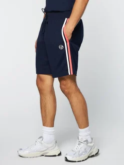 Sergio Tacchini Damarindo Short Archivio- Gardenia/ Maritime Blue Sale