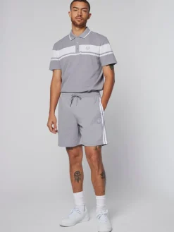 Sergio Tacchini Damarindo Short- Sleet/ White Clearance