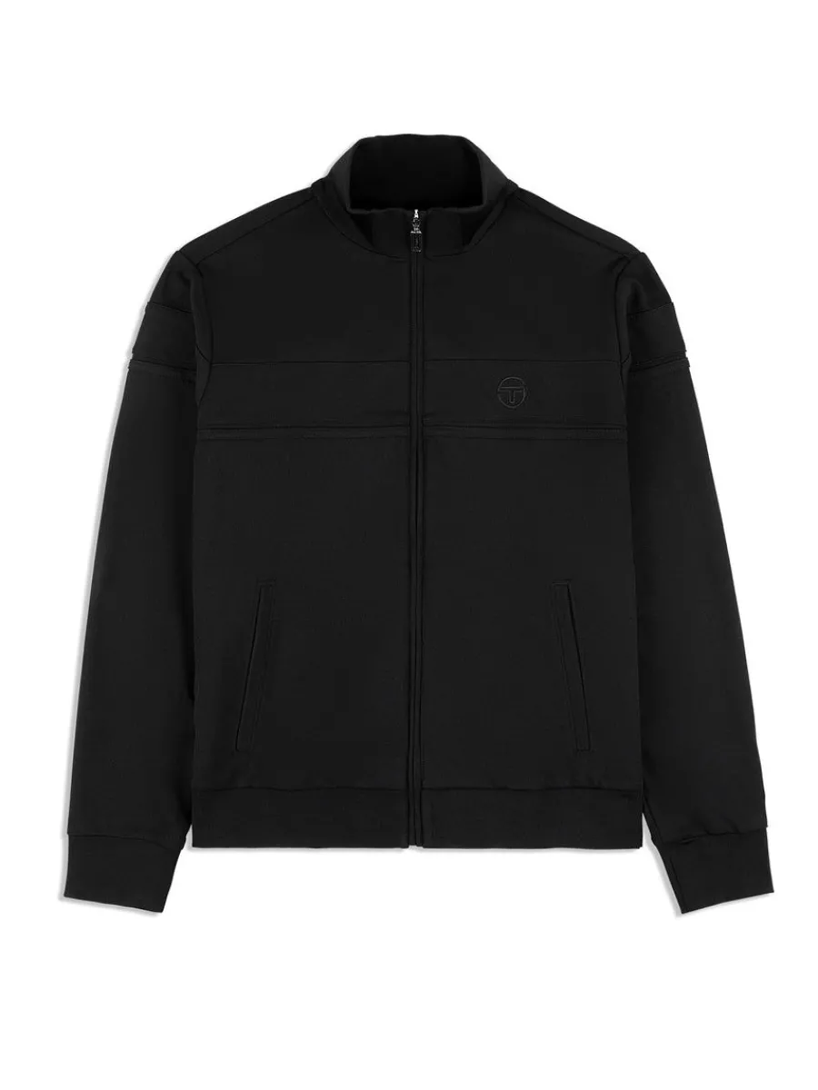 Sergio Tacchini Damarindo Track Jacket Archivio- Black/ Black Sale