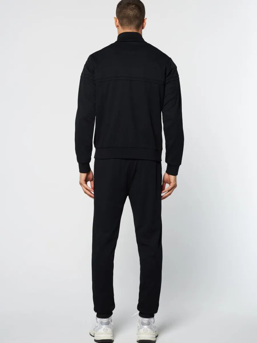 Sergio Tacchini Damarindo Track Jacket Archivio- Black/ Black Sale