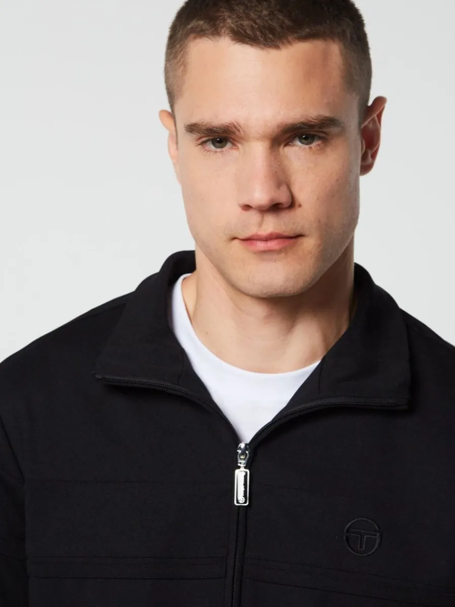 Sergio Tacchini Damarindo Track Jacket Archivio- Black/ Black Sale