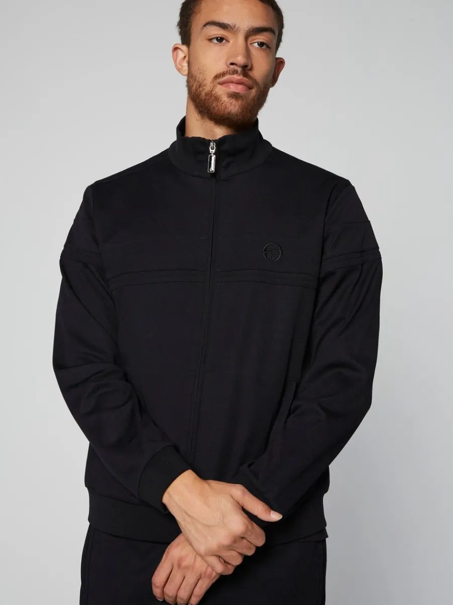 Sergio Tacchini Damarindo Track Jacket- Black/ Black Sale