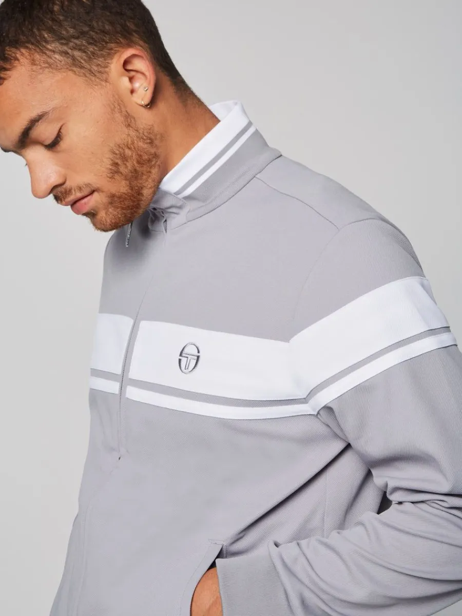 Sergio Tacchini Damarindo Track Jacket- Sleet/ White Online