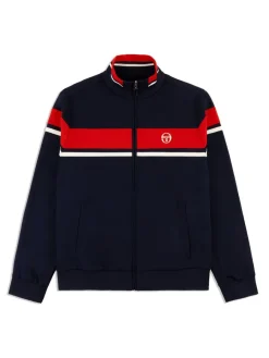Sergio Tacchini Damarindo Track Jacket-Maritime Blue Hot