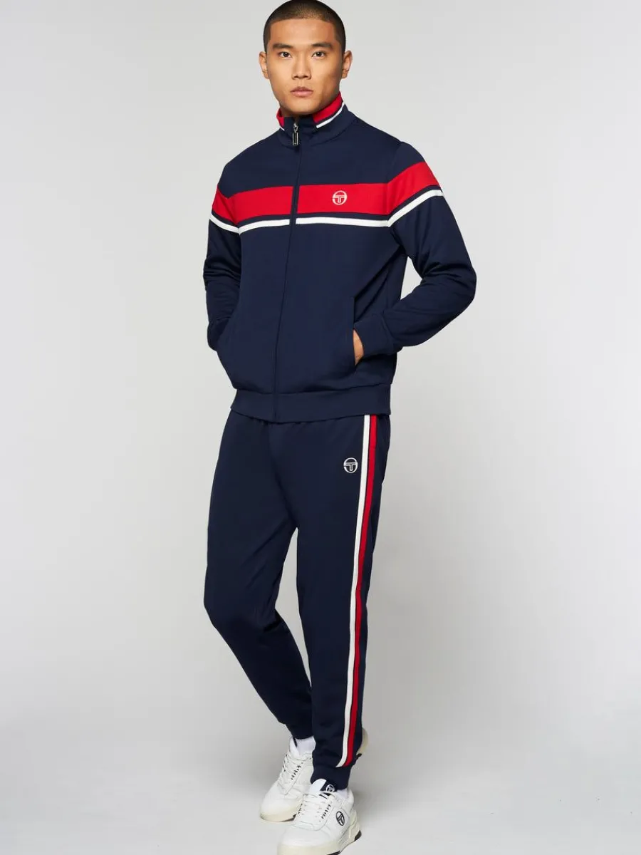 Sergio Tacchini Damarindo Track Jacket-Maritime Blue Hot