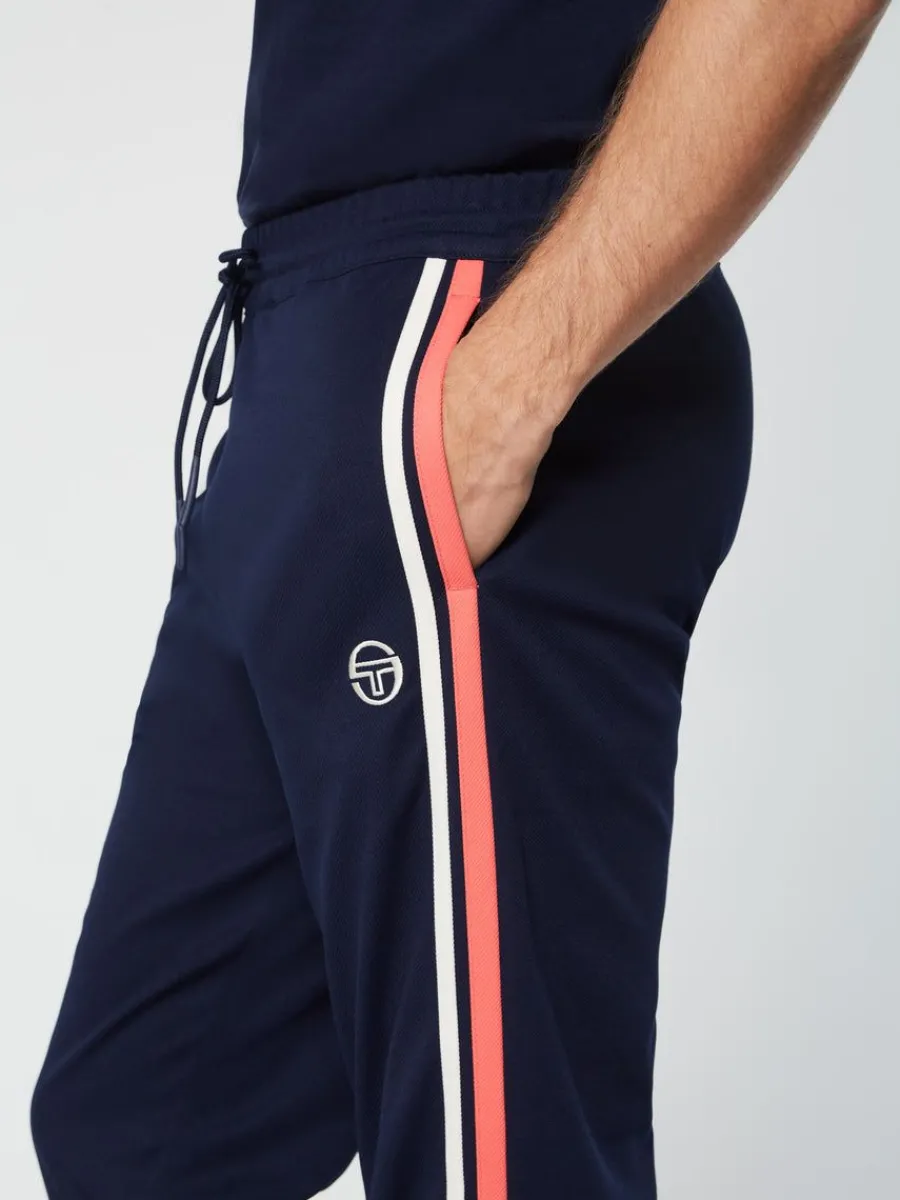 Sergio Tacchini Damarindo Track Pant Archivio- Gardenia/ Maritime Blue New