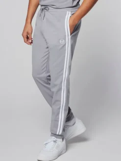 Sergio Tacchini Damarindo Track Pant- Sleet/ White Sale